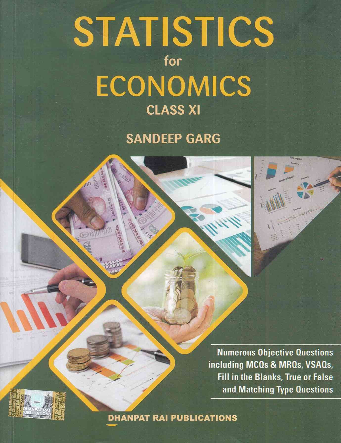 Statistics For Economics For Class 11 By Sandeep Garg Examination Zegbook